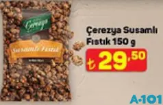 ÇEREZYA SUSAMLI FISTIK 150 G